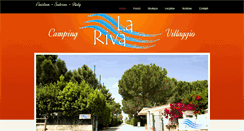 Desktop Screenshot of campinglariva.it